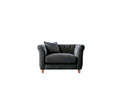 Model 25 - Armchair Velvet Midnight Blue 