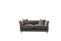 Model 25 - Medium Sofa Velvet Mushroom