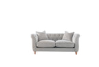 Model 25 - Medium Sofa Velvet Chalk