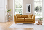 Model 25 - Medium Sofa Velvet Ochre