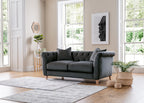 Model 25 - Medium Sofa Velvet Midnight Blue 