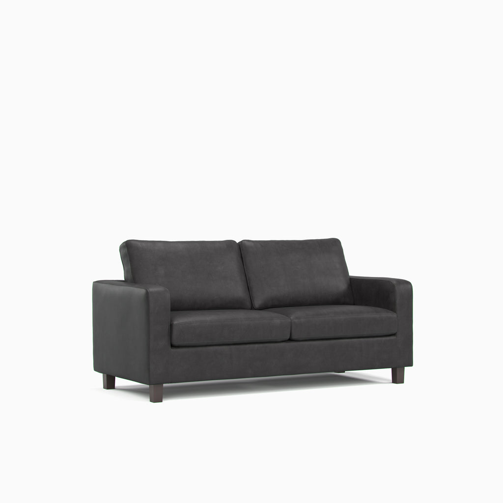 Model 28 - 3 Seater Sofa PU Black