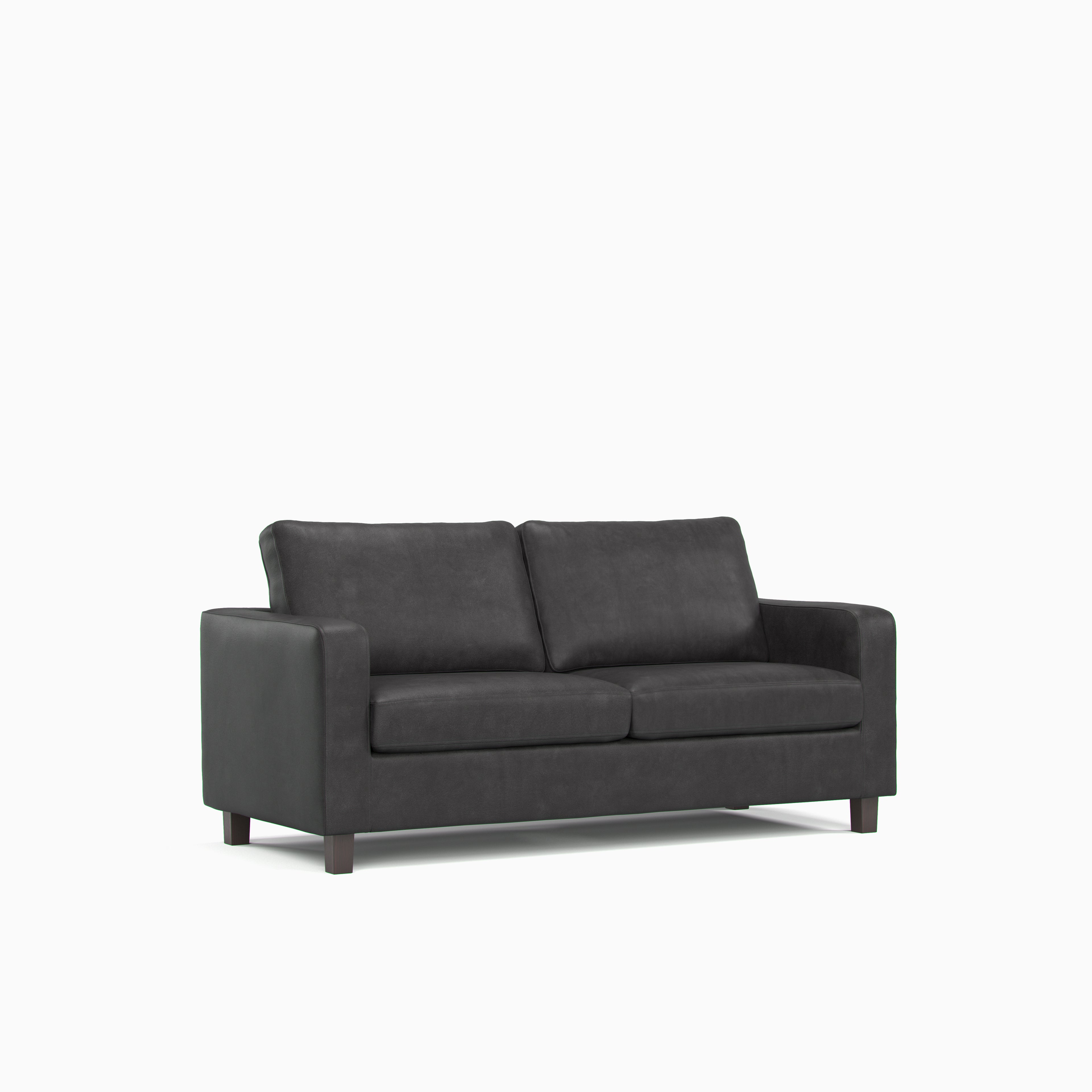 Model 28 - 3 Seater Sofa PU Black