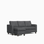 Model 28 - Reversible Chaise Sofa Turin Grey