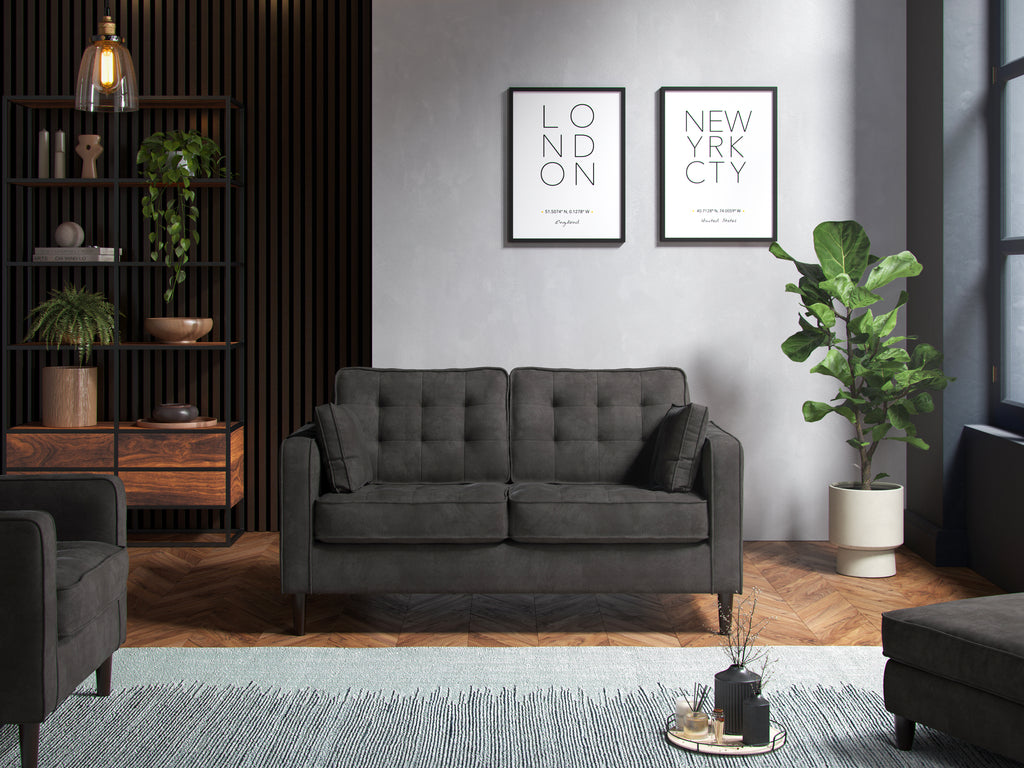 Model 29 - 2 Seater Sofa Enjoy Graphite