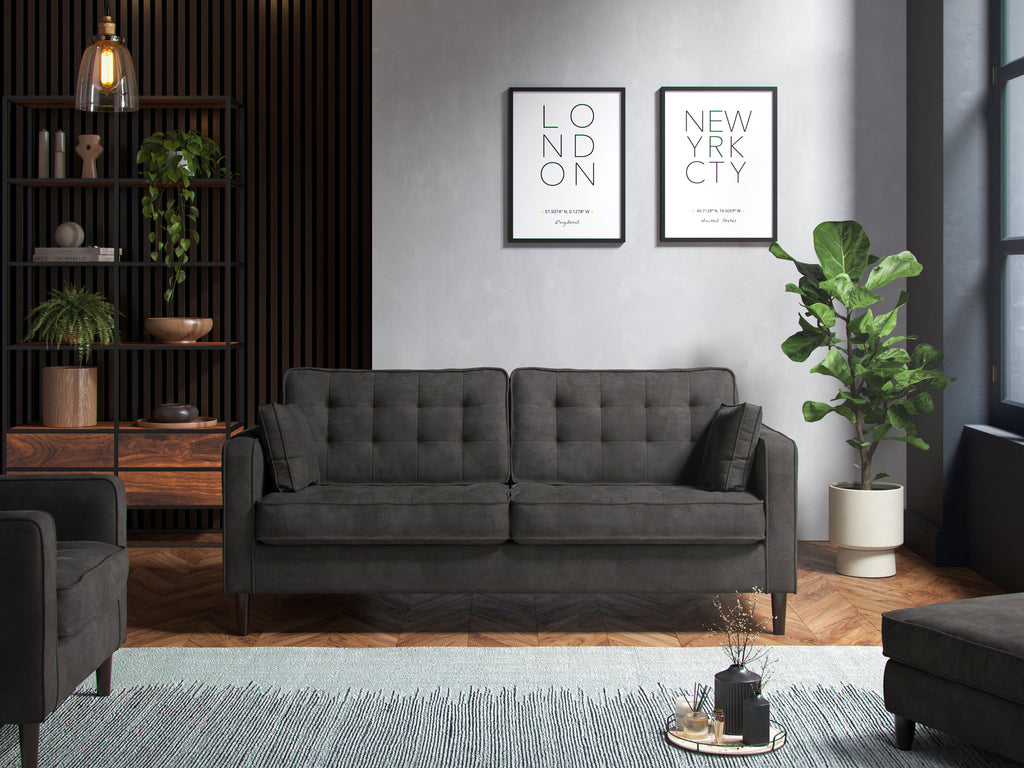 Model 29 - 3 Seater Sofa Enjoy Graphite