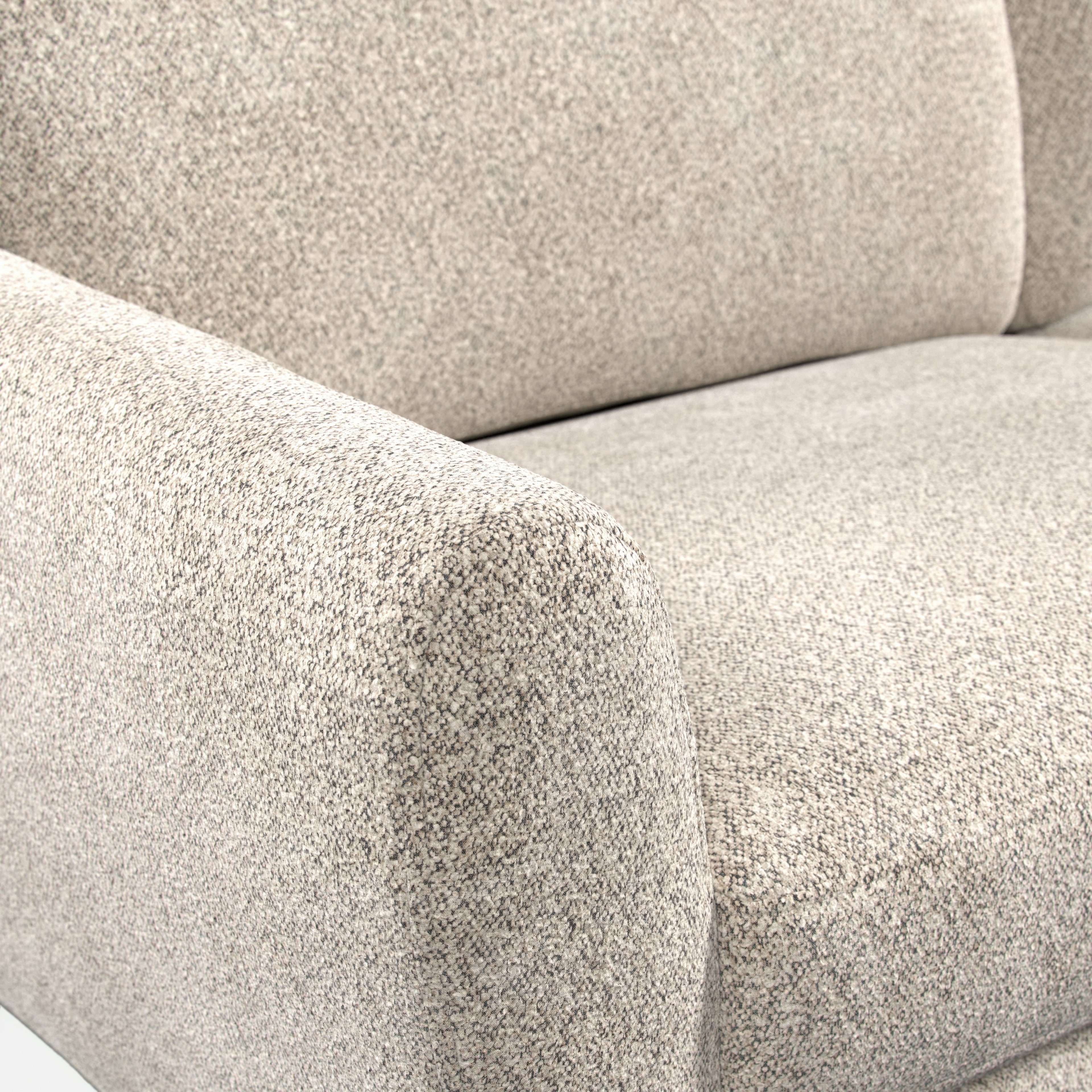Model 45 - 2 Seater Sofa Boucle Linen