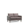 Model 46 - 2 Seater Sofa Faux Leather Grey