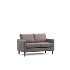 Model 46 - 2 Seater Sofa Faux Leather Grey