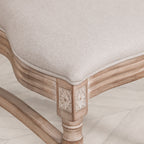 Wooden Louis Upholstered Dining Chair