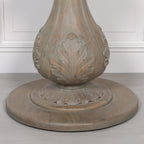 Rustic Washed 150cm Round Acorn Leg Dining Table