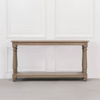 Rustic Wooden Farmhouse Console Table