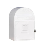 White Wedding Post Letter Box