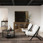 WESTPORT SMOKED 3 DOOR SIDEBOARD