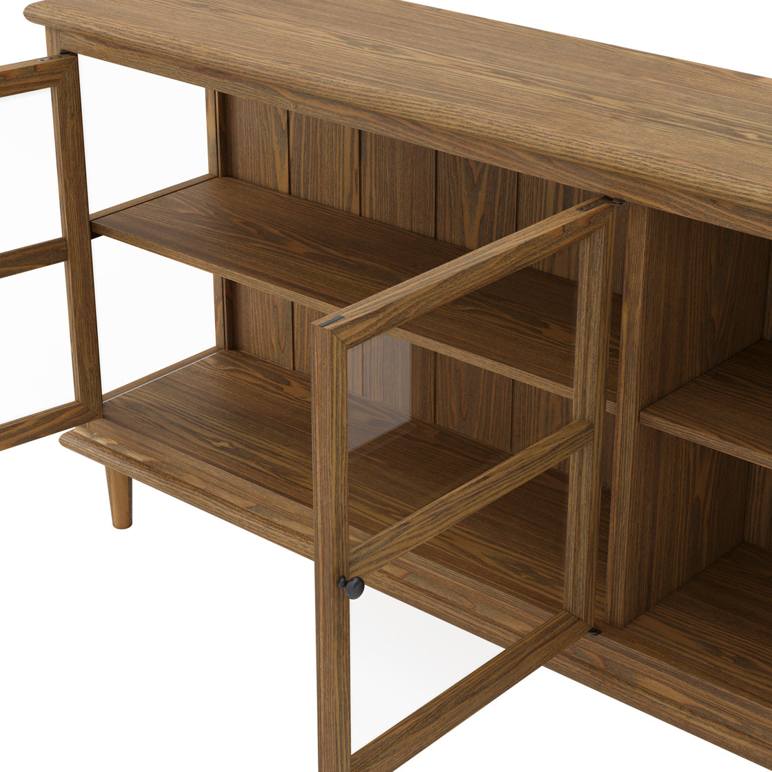 WESTPORT SMOKED 3 DOOR SIDEBOARD