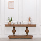 Rustic Wooden Console