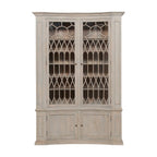 Concave Wooden Display Cabinet