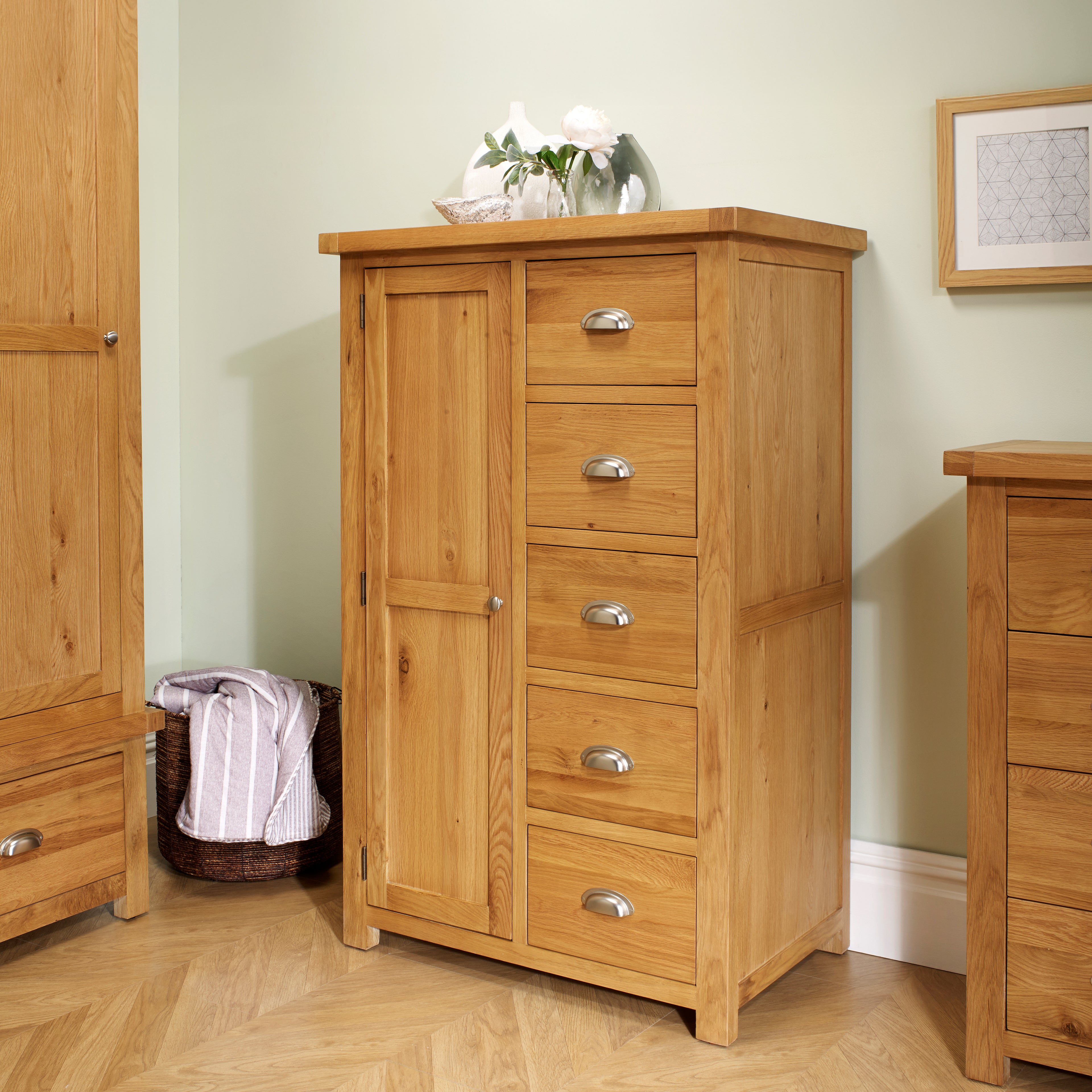 Woburn 1 Door 5 Drawer Wardrobe