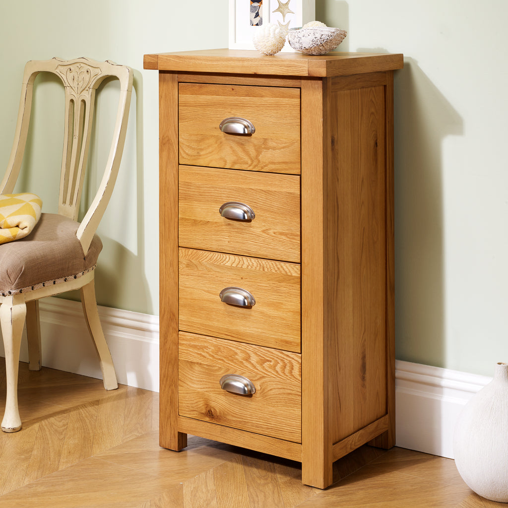 Woburn 4 Drawer Narrow Chest