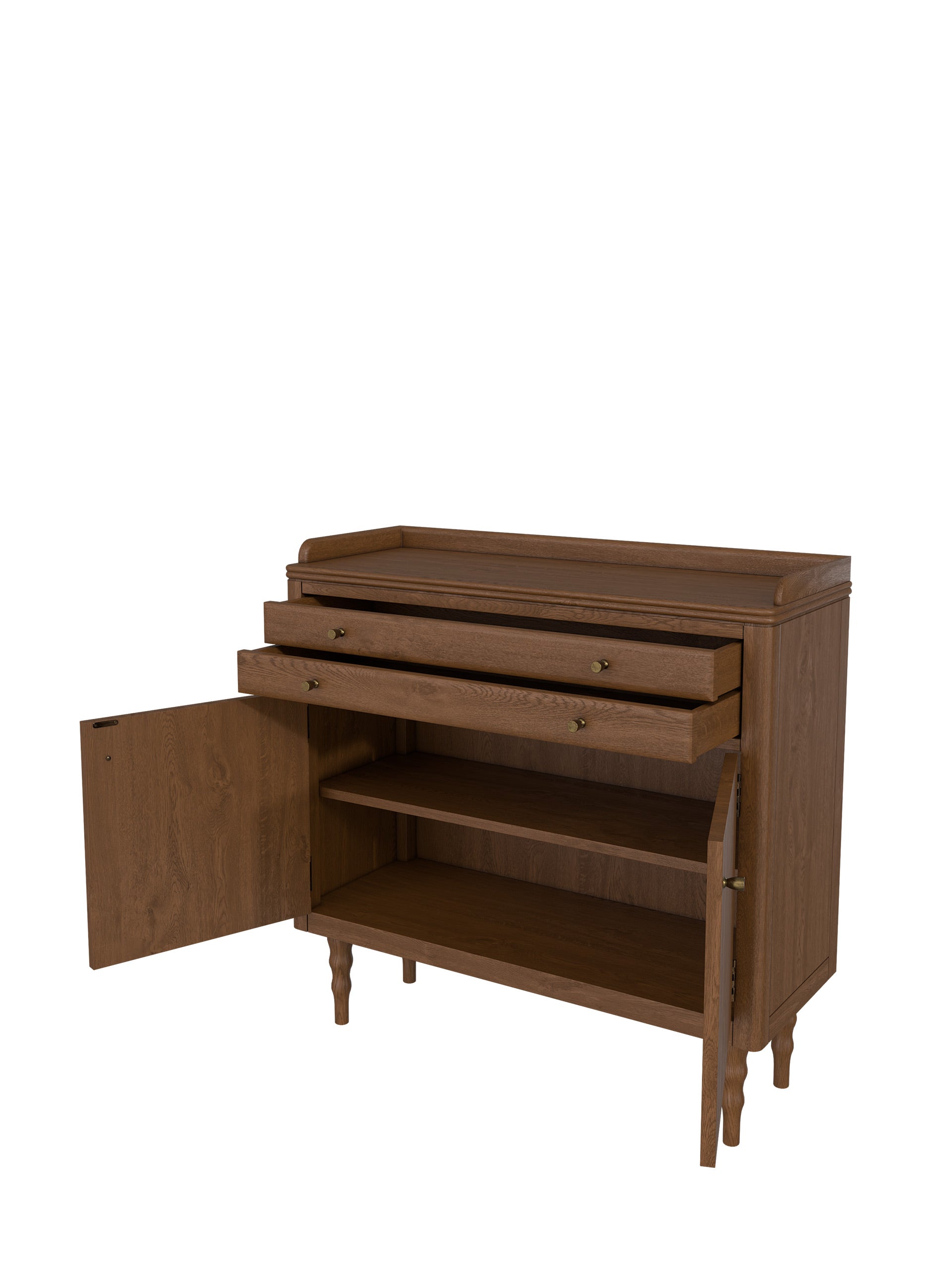 Williamson Teak 2 Door 2 Drawer Sideboard