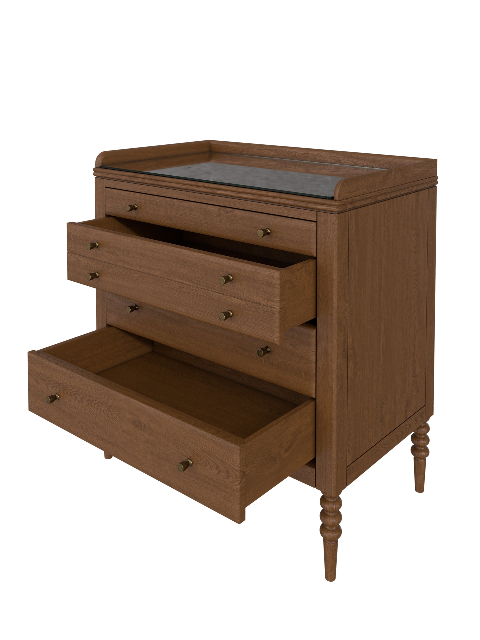 Williamson Teak 4 Drawer Chest