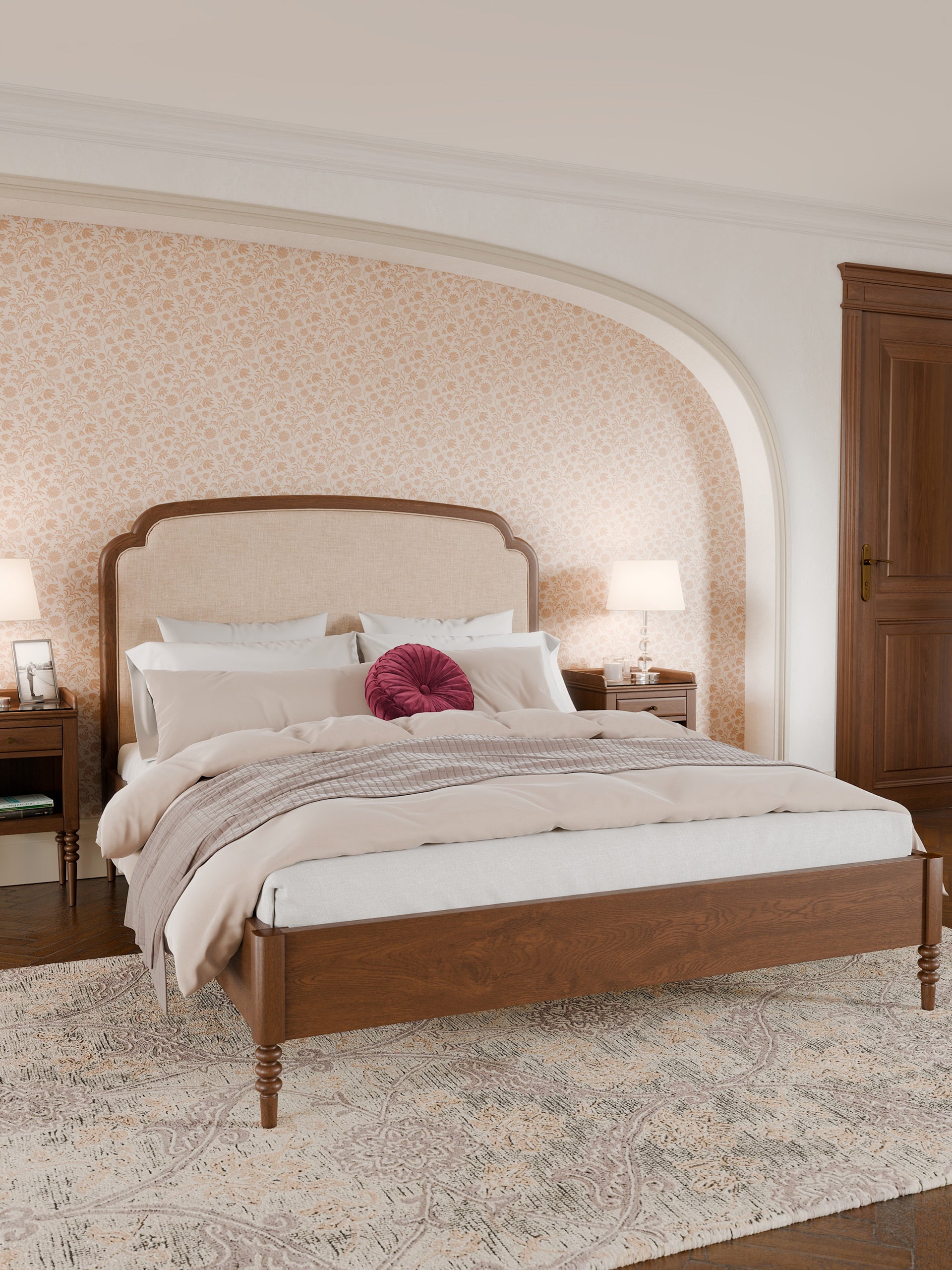 Williamson Teak 5'0"" Bed Frame