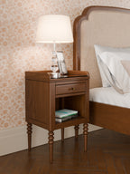 Williamson Teak 1 Drawer Bedside Table