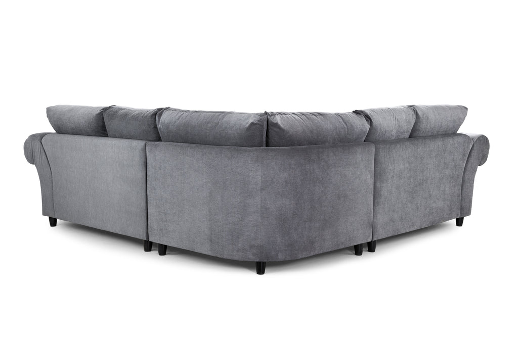 Windsor Fullback Sofa Grey Large Corner