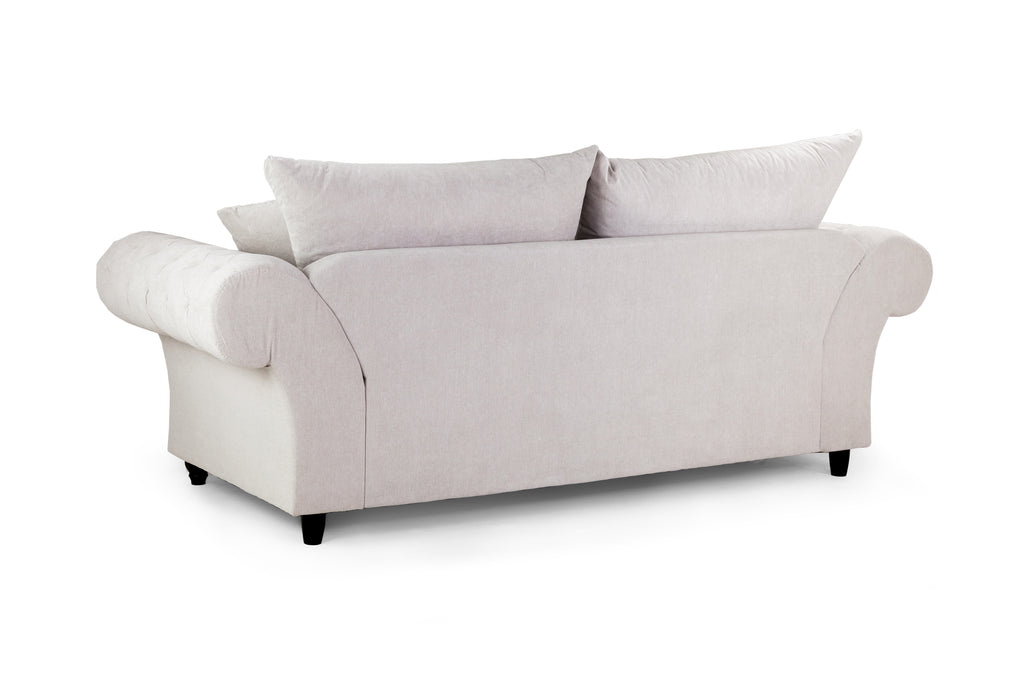Windsor Fullback Sofa Stone 3 Seater