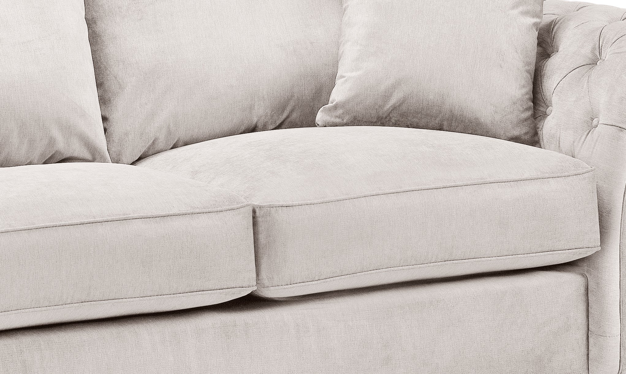 Windsor Fullback Sofa Stone Large Corner