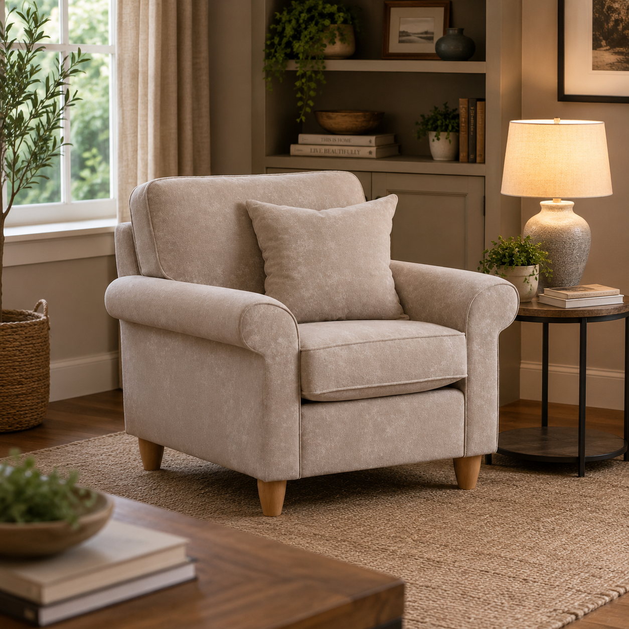 Armchair Sic - Glory 3 Beige The Great Sofa Company | Sinatra | Dorchester | Abingdon | Ashbury