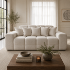 Jacob Sofa Natural 3 Seater
