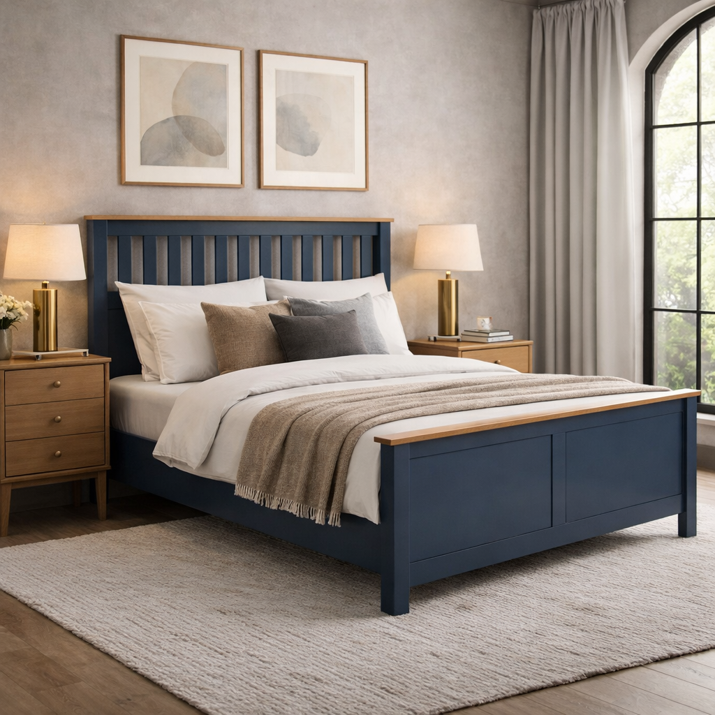Phoenix Double Ottoman Bed