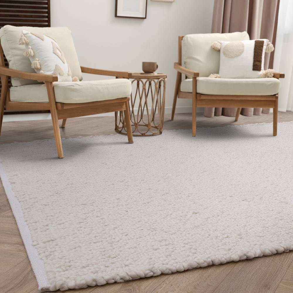 Abbus 120x170cm Ivory Rug