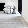 Abbus 240x340cm Steel Rug