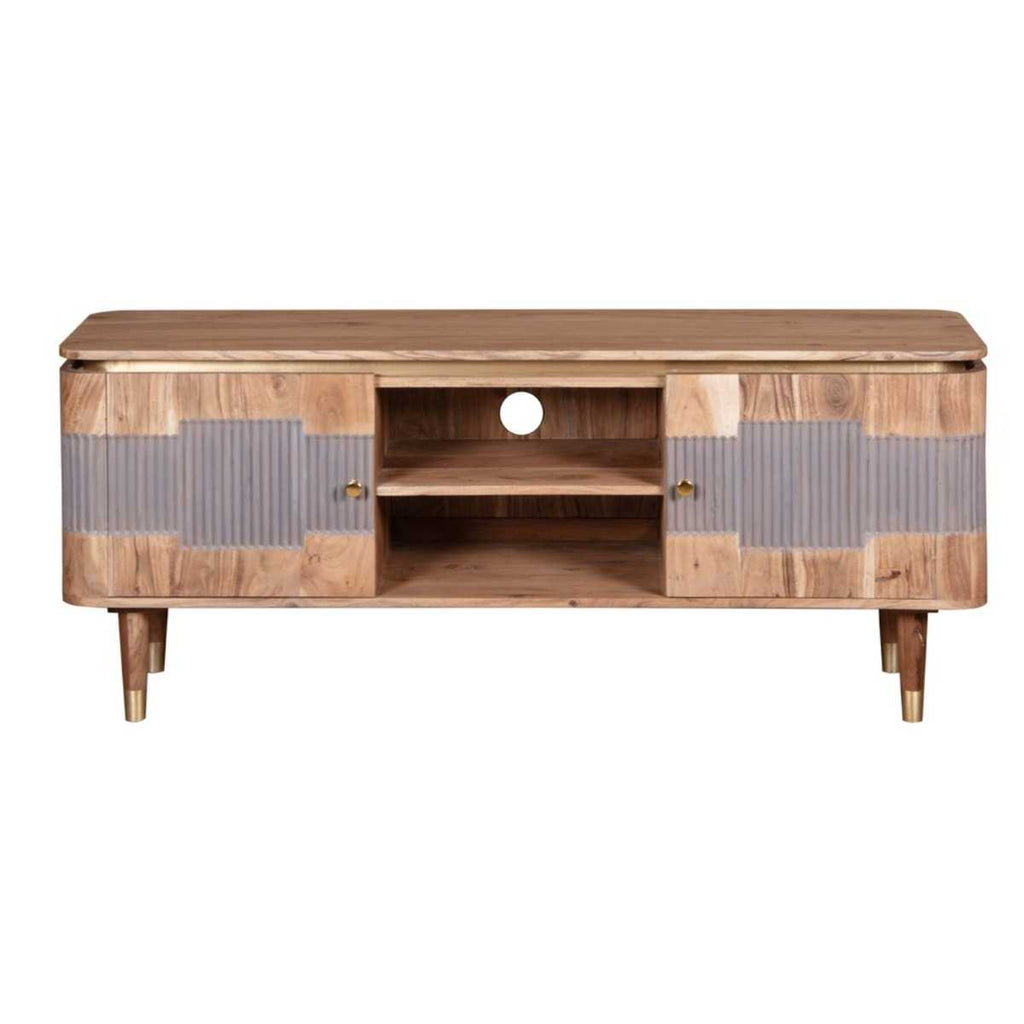 Metz Acacia Wood TV unit