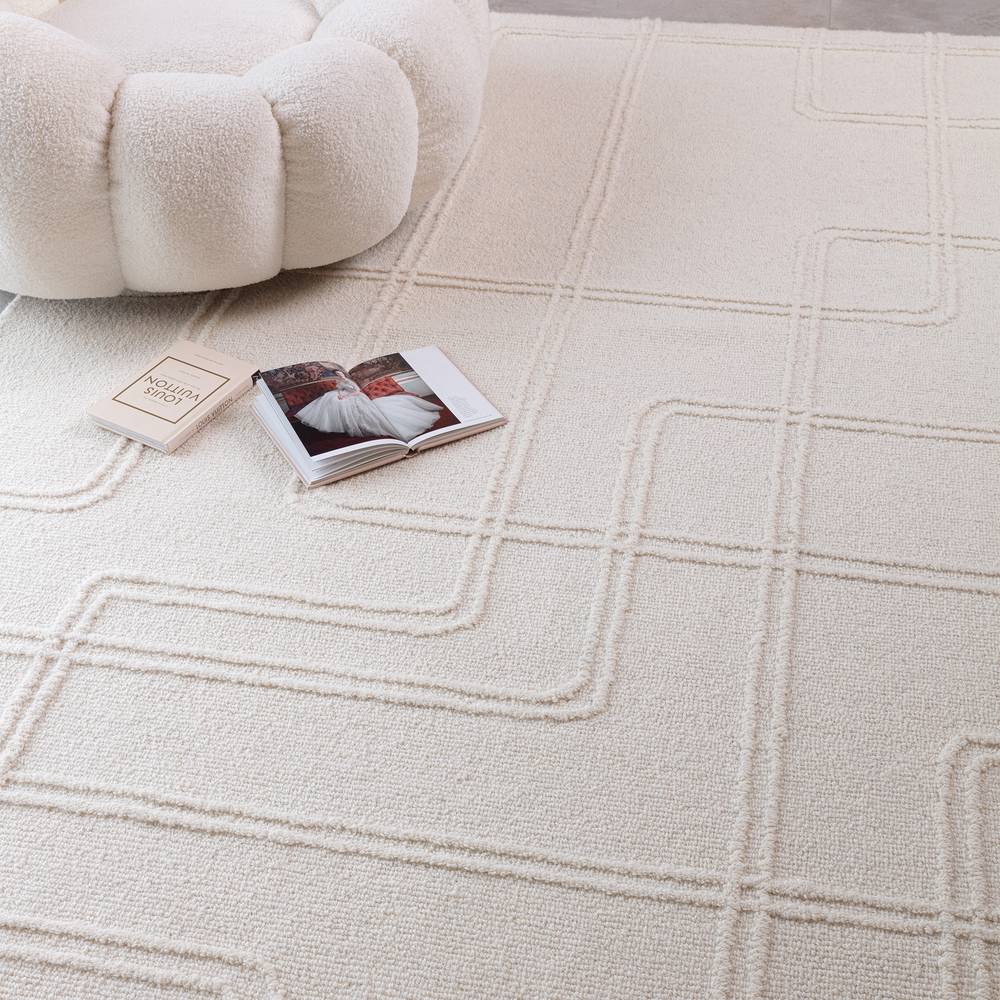 Ada Rug  120x170cm Ivory Rug