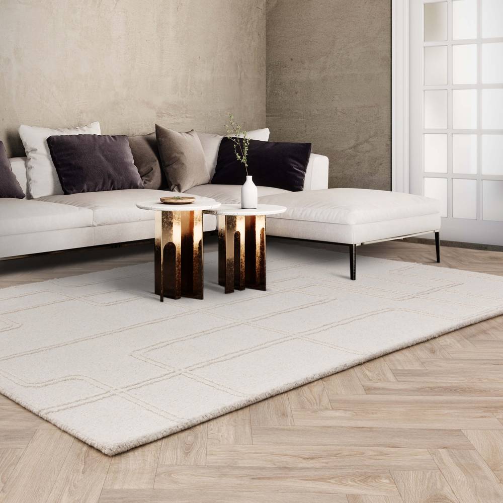 Ada Rug  160x230cm Ivory Rug