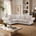 Windsor Fullback Sofa Stone Left Hand Facing Corner