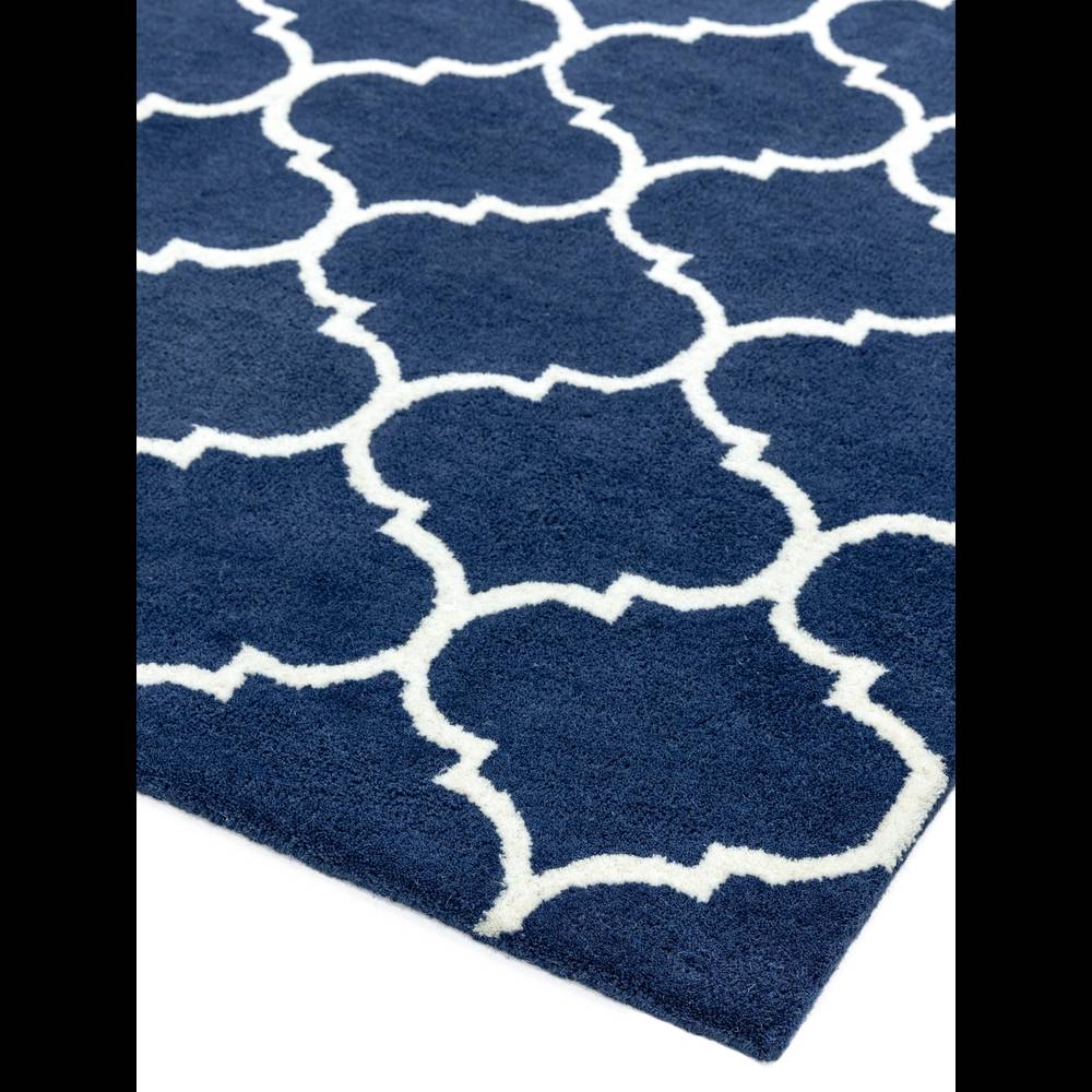 Albany Rug 080x150cm Ogee Blue Rug