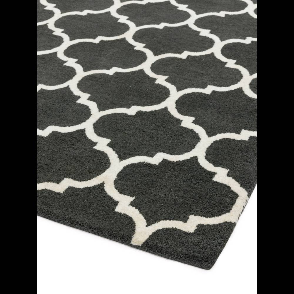 Albany Rug 080x150cm Ogee Charcoal Rug