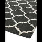 Albany Rug 080x150cm Ogee Charcoal Rug