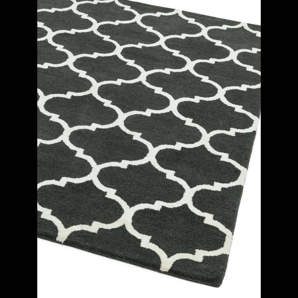 Albany Rug 080x150cm Ogee Charcoal Rug