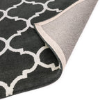 Albany Rug 080x150cm Ogee Charcoal Rug