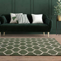Albany Rug 080x150cm Ogee Green Rug