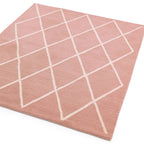 Albany Rug 120x170cm Diamond Pink Rug