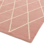 Albany Rug 120x170cm Diamond Pink Rug