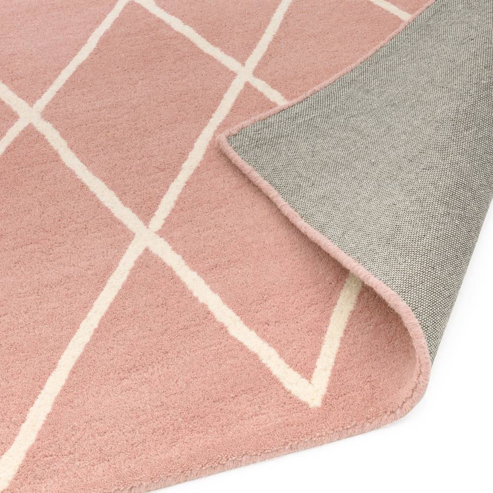 Albany Rug 120x170cm Diamond Pink Rug