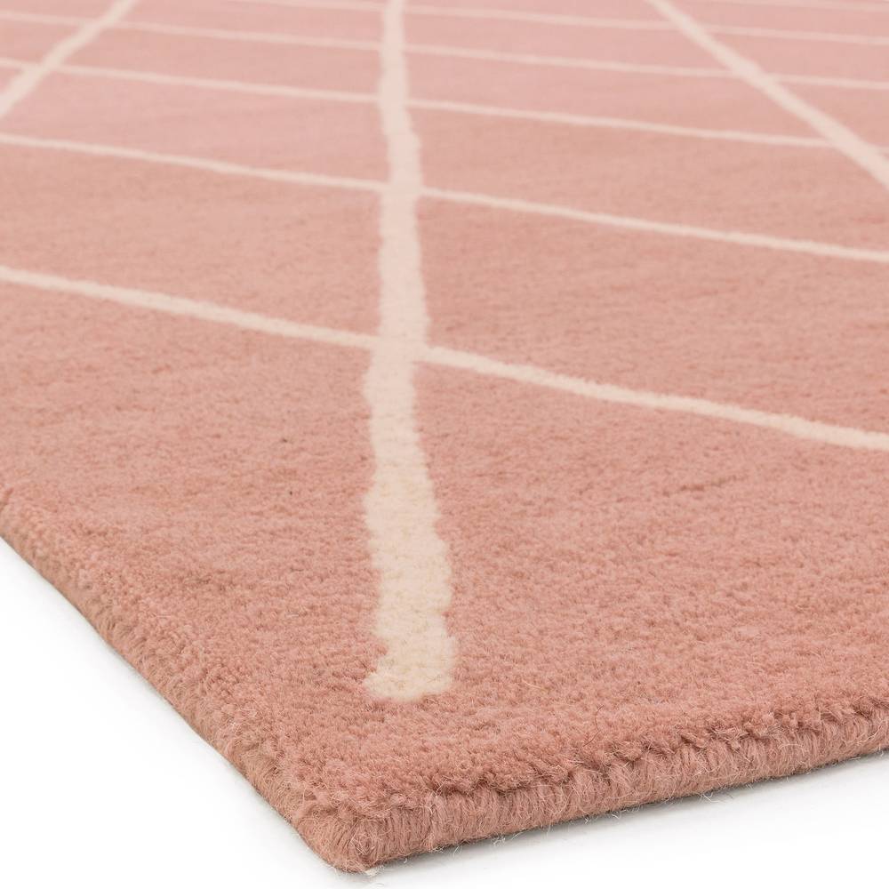 Albany Rug 200x290cm Diamond Pink Rug