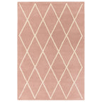 Albany Rug 160x230cm Diamond Pink Rug